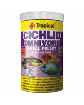 CICHLID OMNIVORE SMALL PELLET 250ml