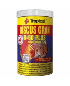 TROPICAL DISCUS GRAN D-50 PLUS 1000ml